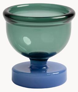 Set di 2 portauova fatti a mano in vetro borosilicato Cantine
