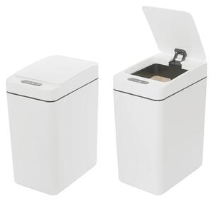 Cestino automatico, sensore a infrarossi, design impermeabile, beige, 12 L