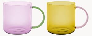 Set di 2 tazze in vetro borosilicato Fred