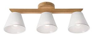 Plafoniera ANTONIO 3xE14/40W/230V rovere