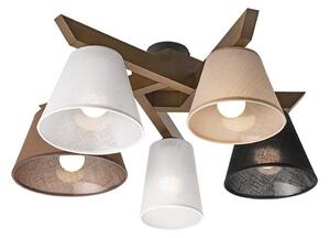 Lampadario ANTONIO 5xE14/40W/230V a soffitto