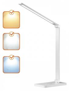 Lampada da tavolo LED dimmerabile con ricarica wireless NOBLITE Q LED/7W/230V 3000/4000/6500K bianca