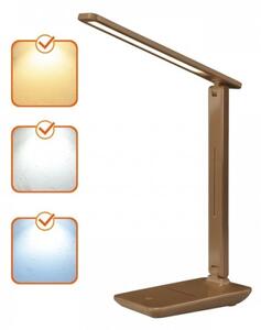 Lampada da tavolo dimmerabile LED NOBLITE N LED/7W/230V 3000/4000/6500K marrone