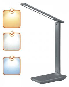 Lampada da tavolo LED dimmerabile NOBLITE N LED/7W/230V 3000/4000/6500K grigia