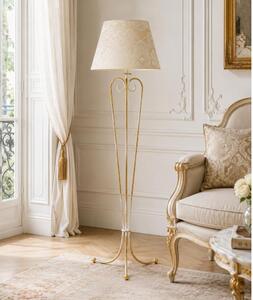 Brilagi - Lampada da terra SONIA 1xE27/15W/230V crema/patina