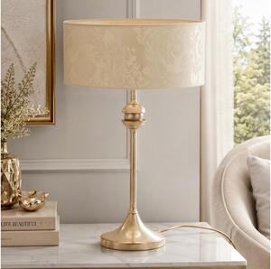 Brilagi - Lampada da tavolo SAPHIRE 1xE27/15W/230V crema/oro/patina