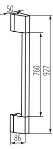 Kanlux 45872 - Lampada da parete per esterni LED YALTE LED/8,5W/230V 3000/4000/6500K IP54 nero