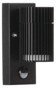 Kanlux 46202 - Lampada da parete per esterni con sensore RADILO 1xGU10/11W/230V IP44 nero