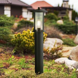 Searchlight Lampione Pagoda, IP44, nero, altezza 73 cm, metallo
