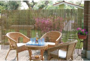 Arella Frangivista da Giardino in Bamboo 1,5x3m Rama Canes Naturale