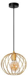 Lucide Lampada a sospensione Danza, 1 luce, Ø 25 cm, oro