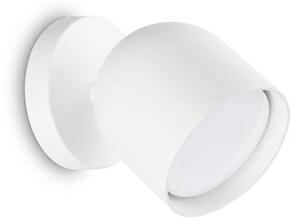 Ideallux Ideal Lux applique Dodo, bianco, a 1 luce, metallo Ø 8,5 cm