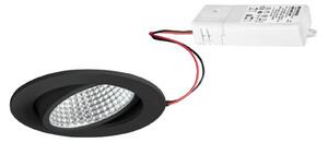 BRUMBERG Kerby-R spot LED incasso, 3.000K, nero