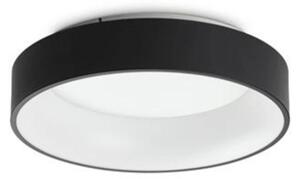 Ideallux Ideal Lux Plafoniera LED Ziggy, nera, Ø 45 cm, metallo