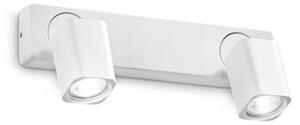 Ideallux Ideal Lux fatto da parete Rudy Square, bianco, 2 luci, metallo