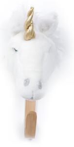 GANCIO APPENDIABITI HEAD WHITE UNICORN WILD & SOFT ART. WS5054