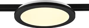 Trio Lighting Plafoniera LED Camillus DUOline, Ø 26 cm, nero