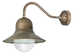 Moretti Luce Applique esterni Campanula 2093 ottone/trasparente