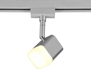 Trio Lighting Roubaix DUOline faretto binario LED, nichel opaco