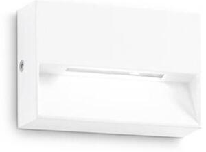 Ideallux Ideal Lux Applique da esterno a LED Dedra, bianco, 10 x 6,5 cm