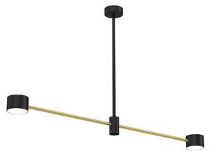 Eko-Light Cross Gold plafoniera, 2 lampadine