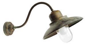 Moretti Luce Applique da esterni Patio 1351 ottone/trasparente