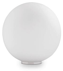 Ideallux Ideal Lux Mapa lampada da tavolo, Ø 10 cm, vetro opalino, bianco, globo