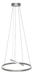 Steinhauer Lampada a sospensione Ringlux, a 3 luci in acciaio, Ø 60 cm