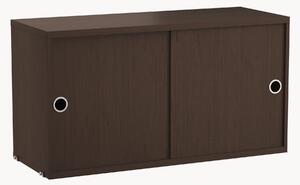 Armadietto con ante scorrevoli String System, larg. 78 x prof. 30 cm