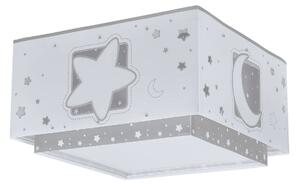 Dalber Moonlight plafoniera bambini 1 luce grigio