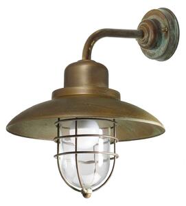 Moretti Luce Applique Patio Cage 3303 ottone/trasparente