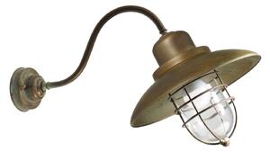 Moretti Luce Applique Patio Cage 3301 ottone/trasparente