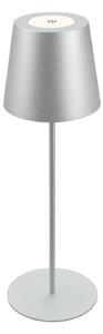 Briloner Lampada LED da tavolo 7508014 cromo opaco 2.700 K IP44 Touchdim