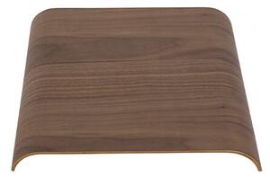 AYTM - Curva Wooden Tray/Top Panel L33xW32,4xH3,6 Walnut AYTM