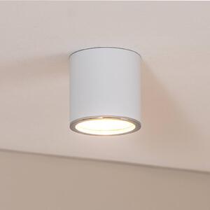 Bega LED faretto da superficie Studio Line, bianco/alluminio, Ø 9 cm