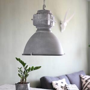 Steinhauer Lampada a sospensione Mexlite Densi, grigio, Ø 47 cm, metallo