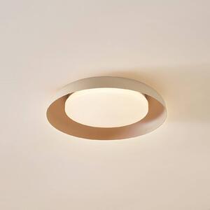 Plafoniera a LED Florie Lindby, Crema / Ambra, Soggiorno / Sala da pranzo, Plastica, Moderno, Plafoniera LED