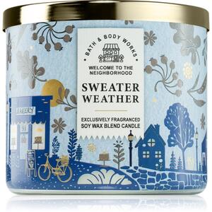 Bath & Body Works Sweater Weather candela profumata 411 g