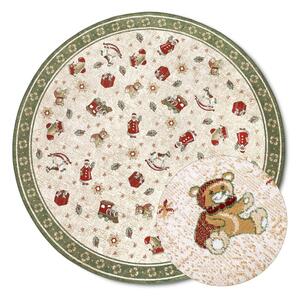 Tappeto rotondo verde natalizio in cotone ø 160 cm Toy's Delight Green Christmas - Villeroy&Boch
