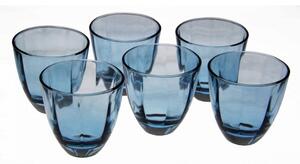 Royal Family - Set 6 Bicchieri Acqua Blu