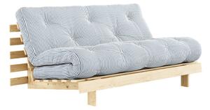 Divano letto bianco/azzurro 160 cm Roots - Karup Design