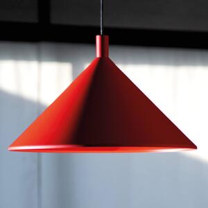 Martinelli Luce Cono sospensione rosso, Ø 45 cm