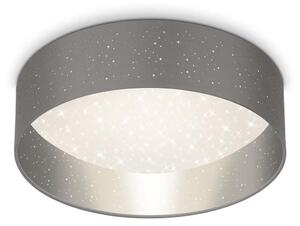 Briloner 3882-014 - Plafoniera LED MAILA STARRY LED/18W/230V grigio/argento