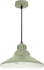 Lampadario a sospensione con filo WORKS 1xE27/15W/230V verde