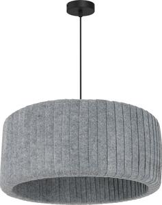 Lampadario a sospensione con filo SHADE 1xE27/15W/230V grigio