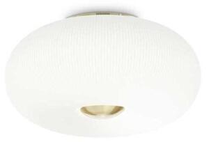 Ideal Lux Arizona PL3 lampada a soffitto design moderno in vetro satinato bianco