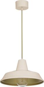 Lampadario a sospensione con filo CLASS 1xE27/15W/230V beige