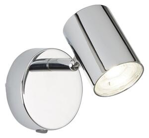 Searchlight 3171CC - Faretto da parete a LED ROLLO LED/4W/230V cromo