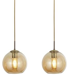 Searchlight 1623-3AM - Lampadario a sospensione con filo PENDANT 3xE27/40W/230V oro