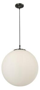 Searchlight 6088 - Lampadario a sospensione con filo ATOM 1xE27/60W/230V bianco/nero